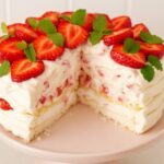 Gâteau au citron froid, SANS FOUR.