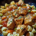 Pâtes Cajun Surf & Turf (Steak & Crevettes à la sauce Alfredo épicée)
